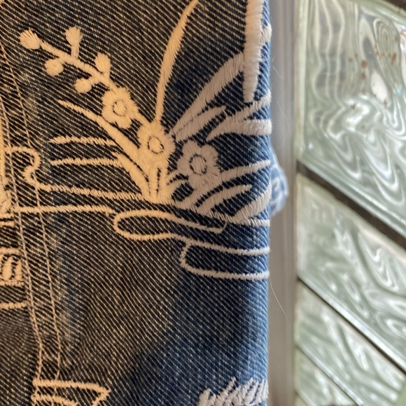 Chico’s Embroidered Jacket size 0 XS - Picture 4 of 11